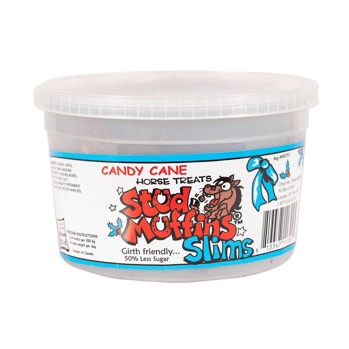 Stud Muffins Slims Candy Cane Flavour Horse Treats 567 g
