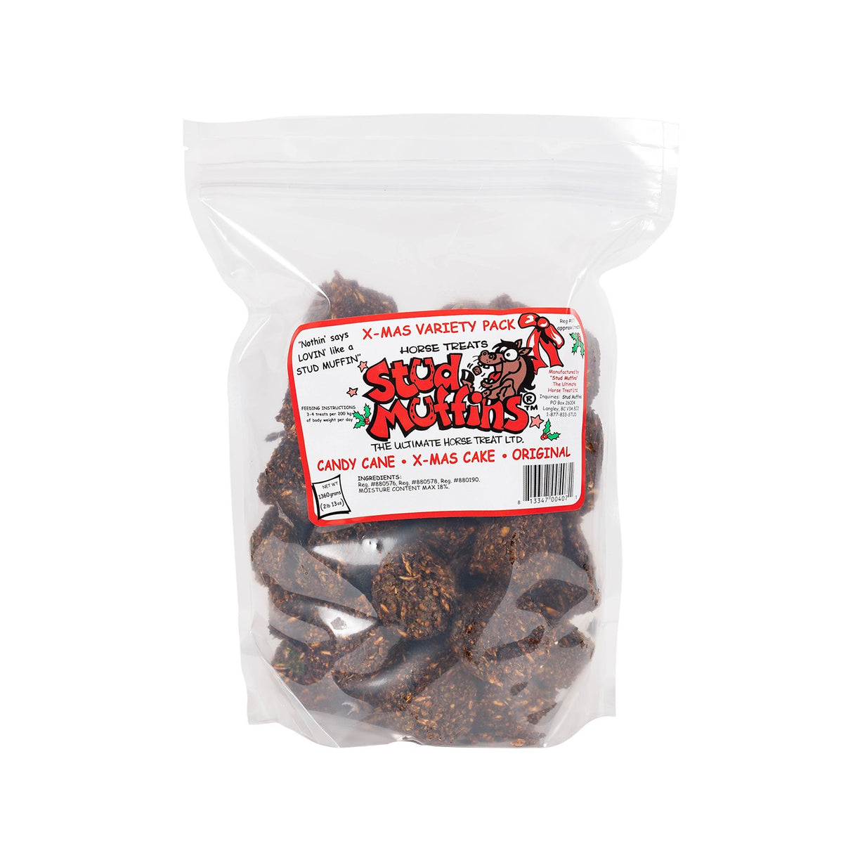Stud Muffins Christmas Variety Pack Horse Treats 1.36 kg