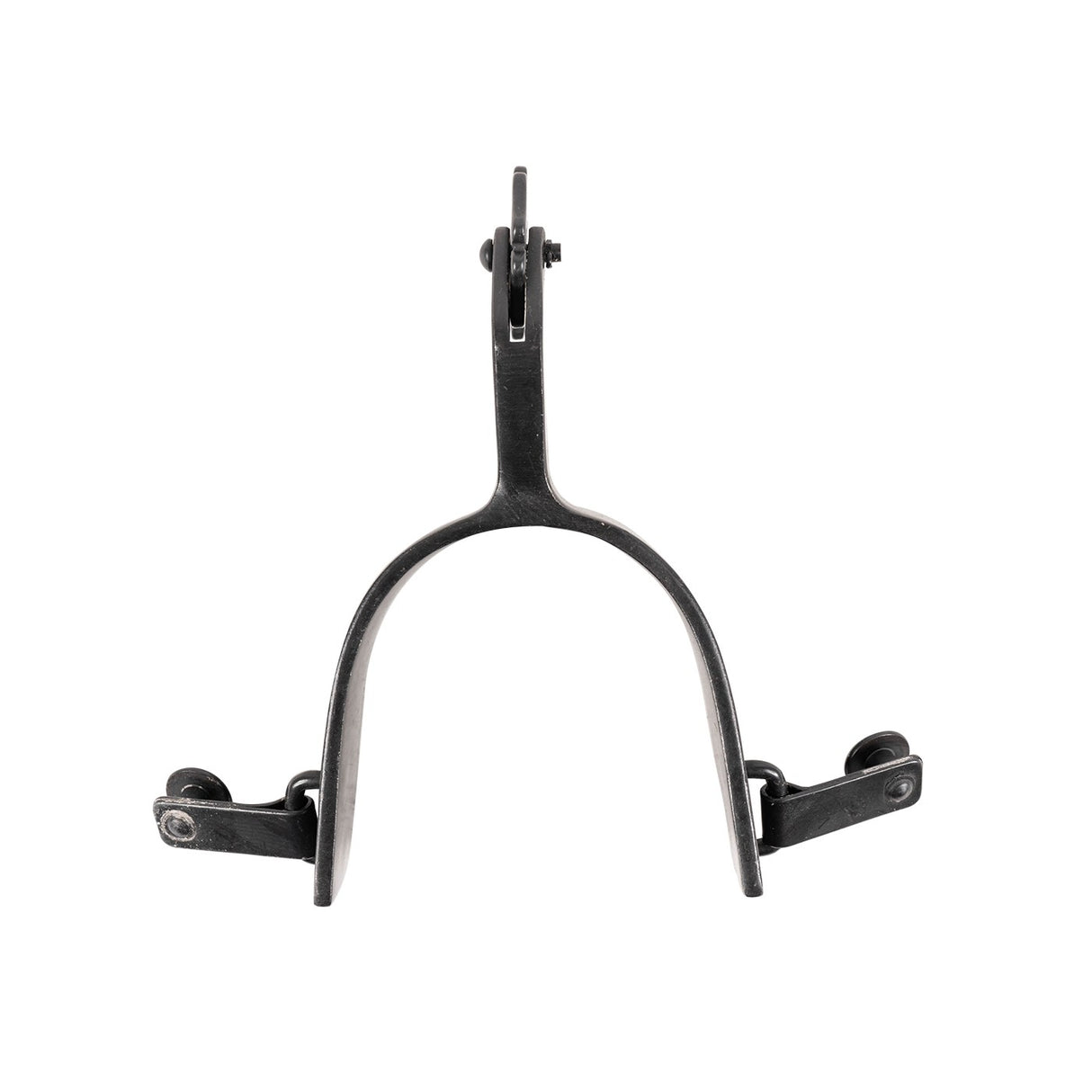 Metalab Cloverleaf Rowel Black Western Spurs