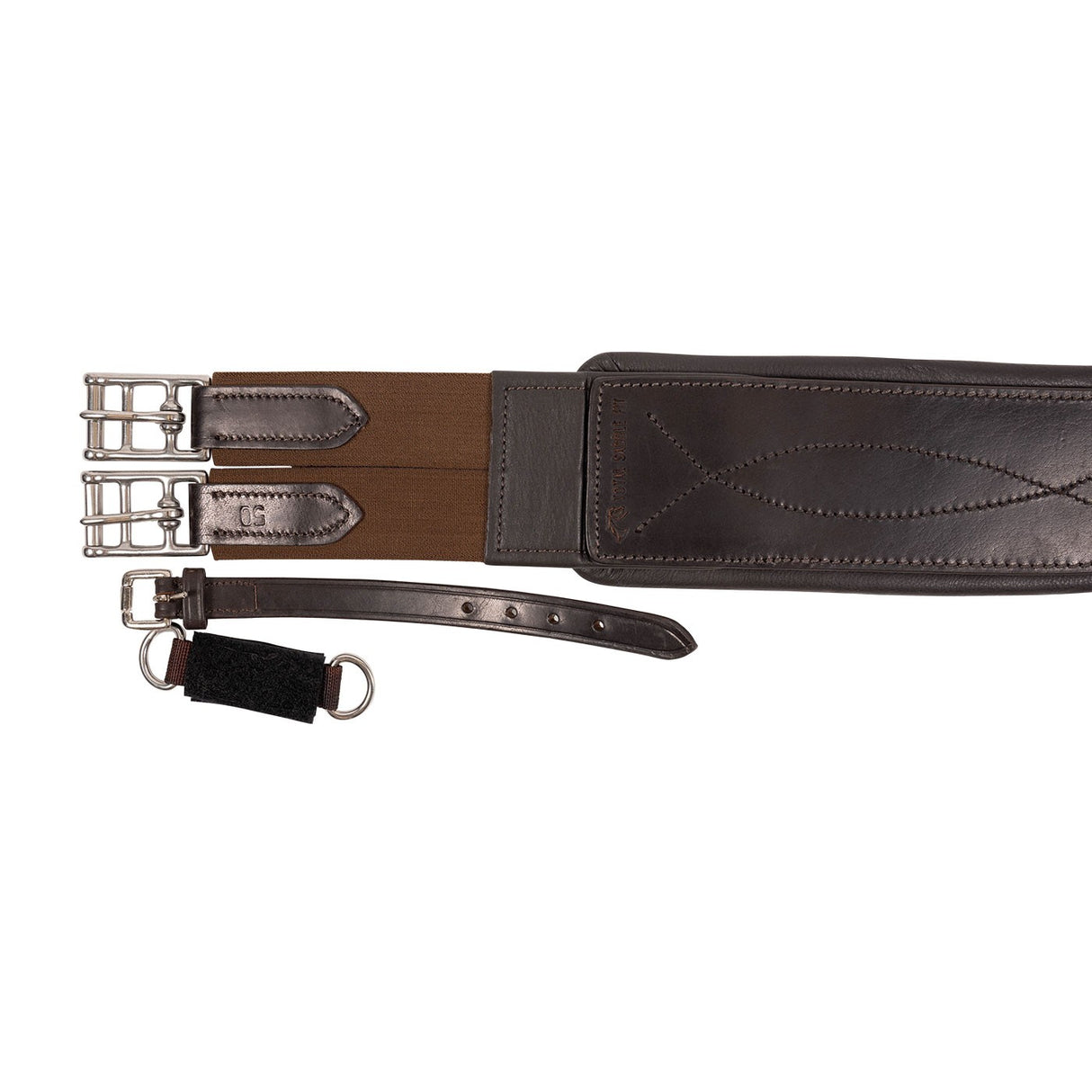 Sangle d'épaule StretchTec avec doublure en cuir