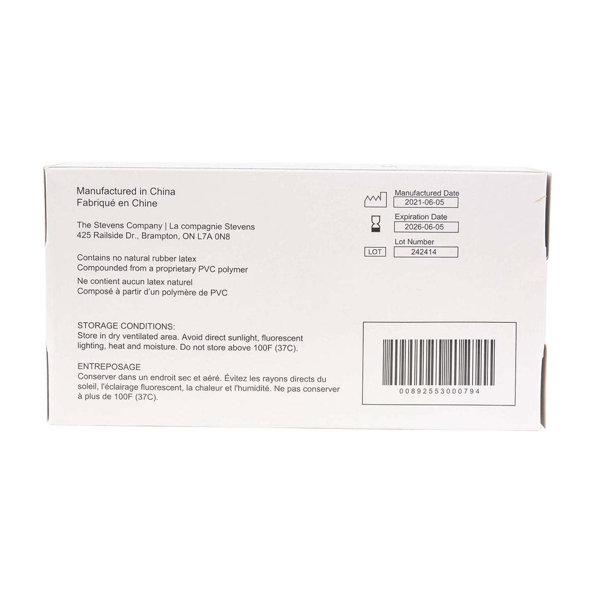 Vinyl Medical Gloves - Box Of 100