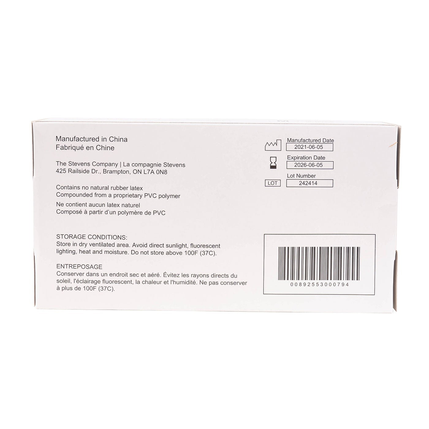 Vinyl Medical Gloves - Box Of 100