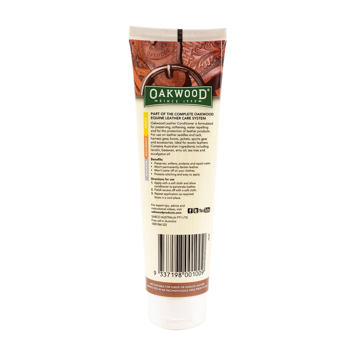 Libman Oakwood Leather Conditioner 125 g
