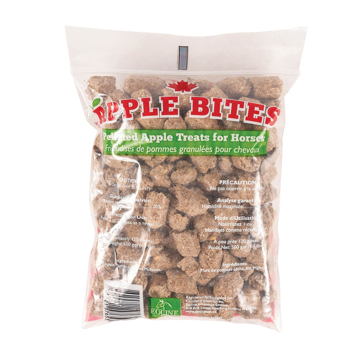 Friandises pour chevaux aux pommes 500 g