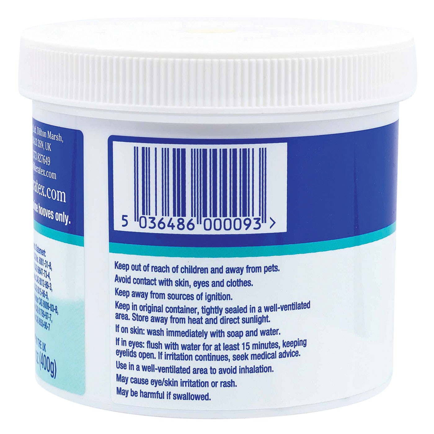 Baume pour sabots à l'huile de noix de coco Keratex 400 g