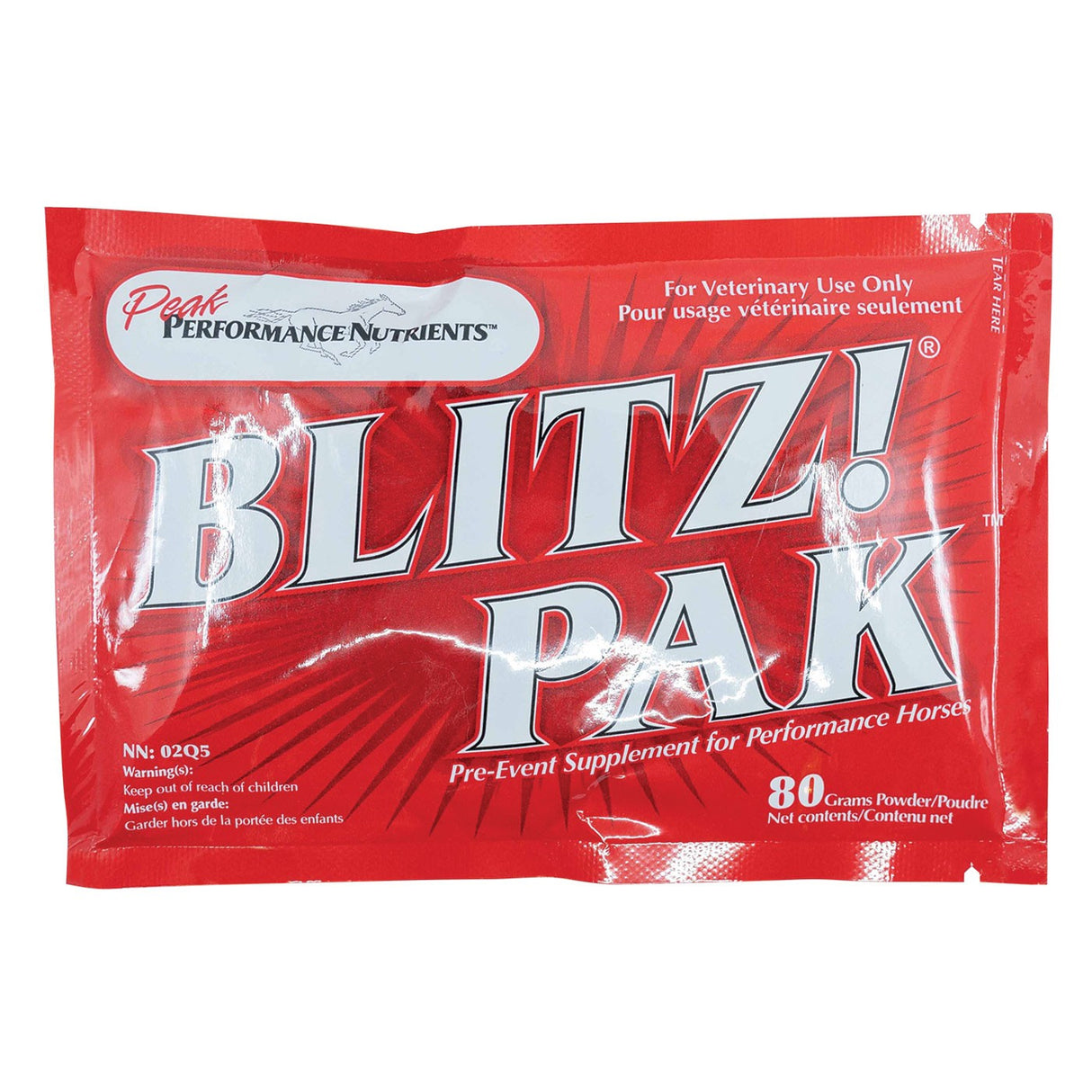 Blitz de performances maximales ! Paquet 80 g