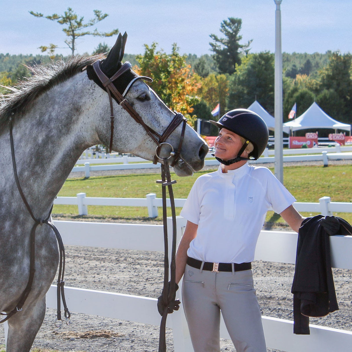 Chemise de concours Elation Platinum Florence à manches courtes