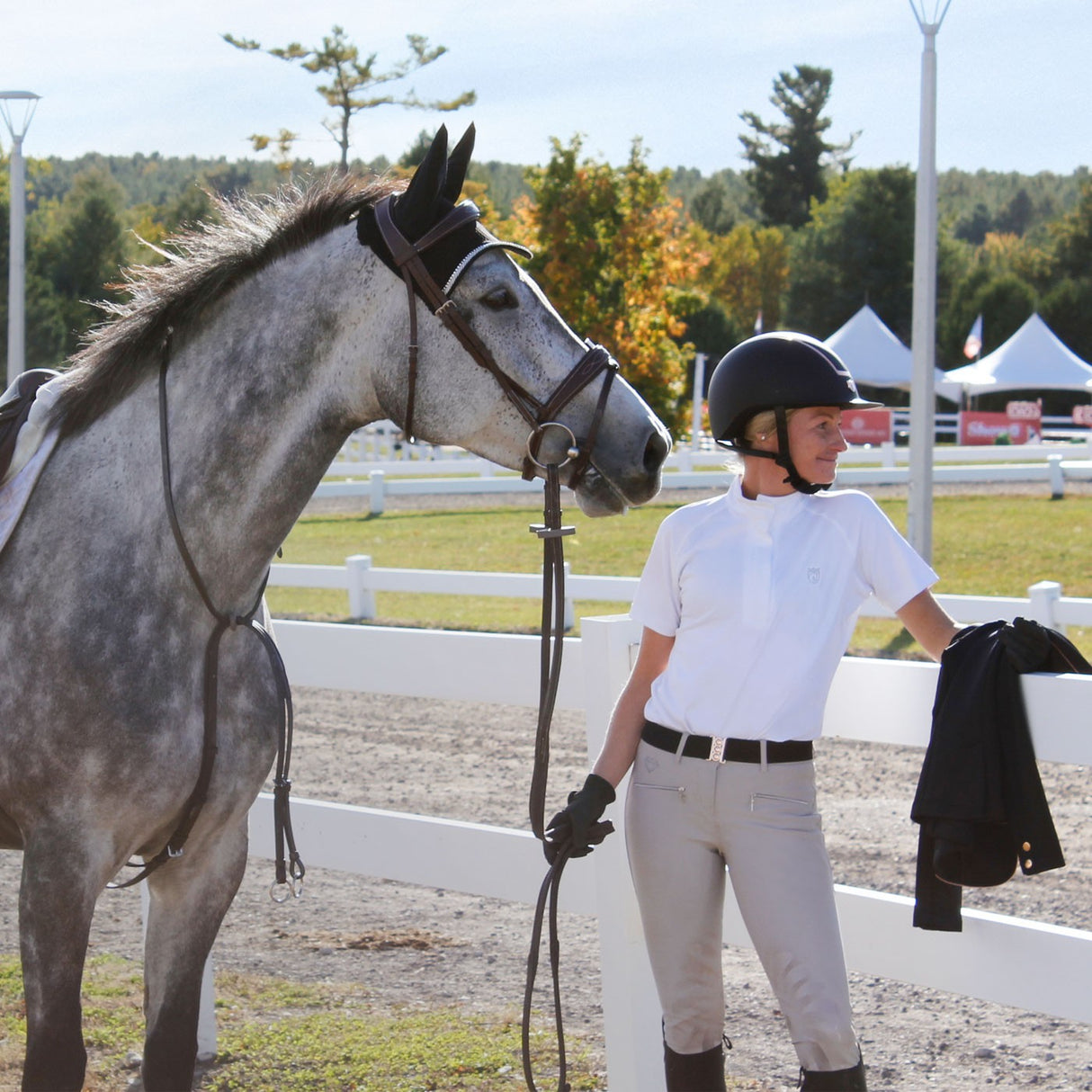 Chemise de concours Elation Platinum Florence à manches courtes