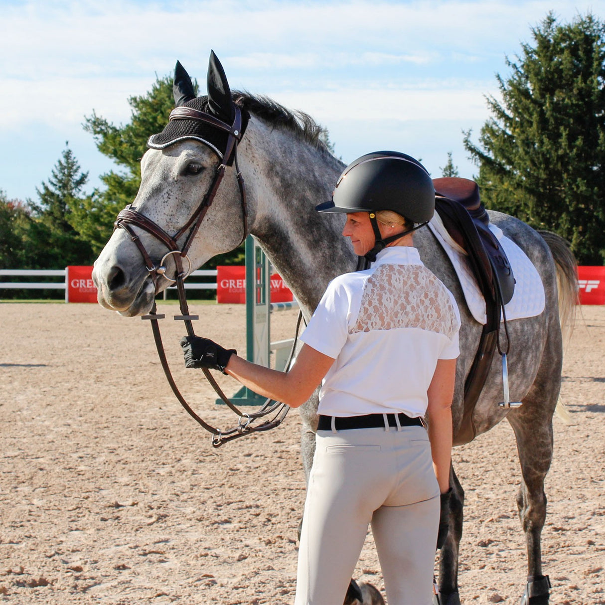 Chemise de concours Elation Platinum Florence à manches courtes