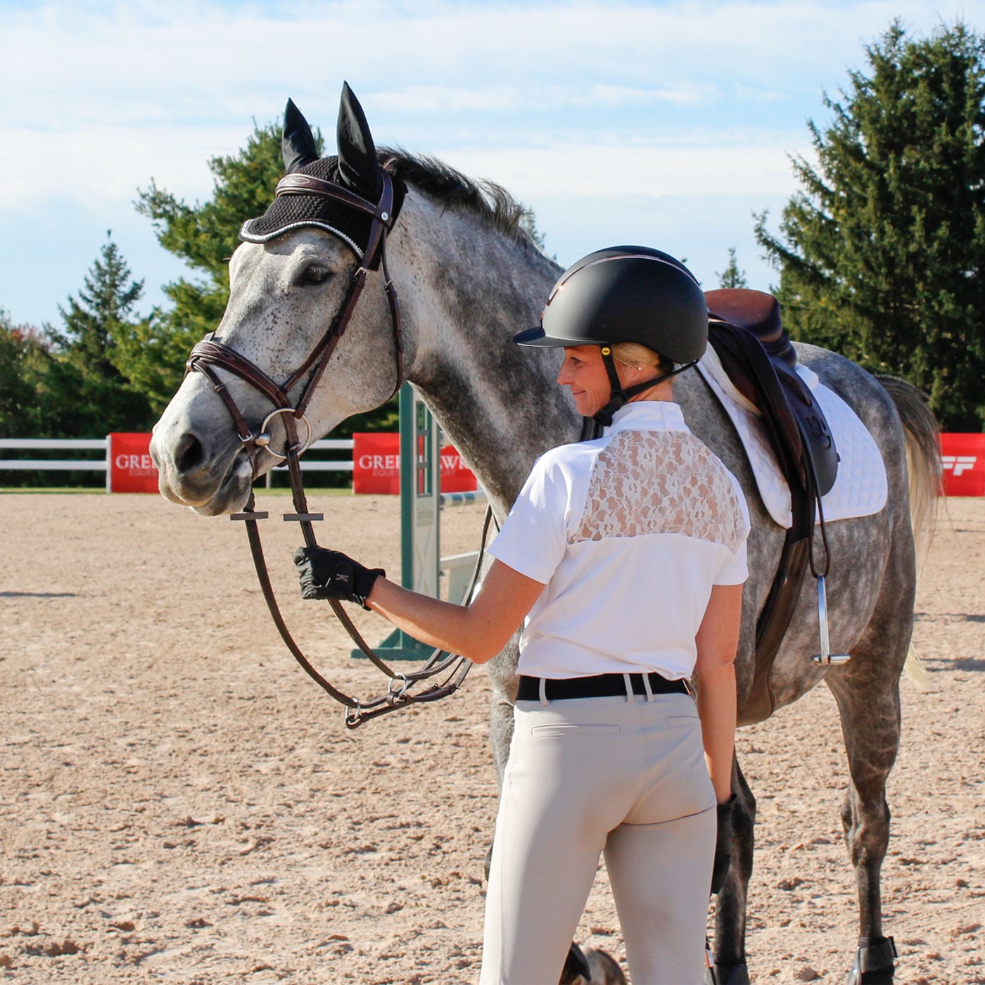 Chemise de concours Elation Platinum Florence à manches courtes