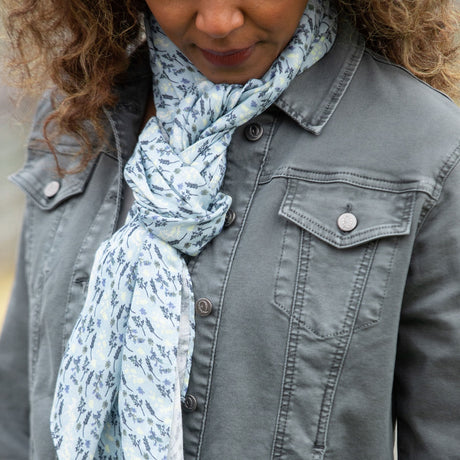 EQL by Kerrits Chambray Horse Meadow Wrap It Up Scarf