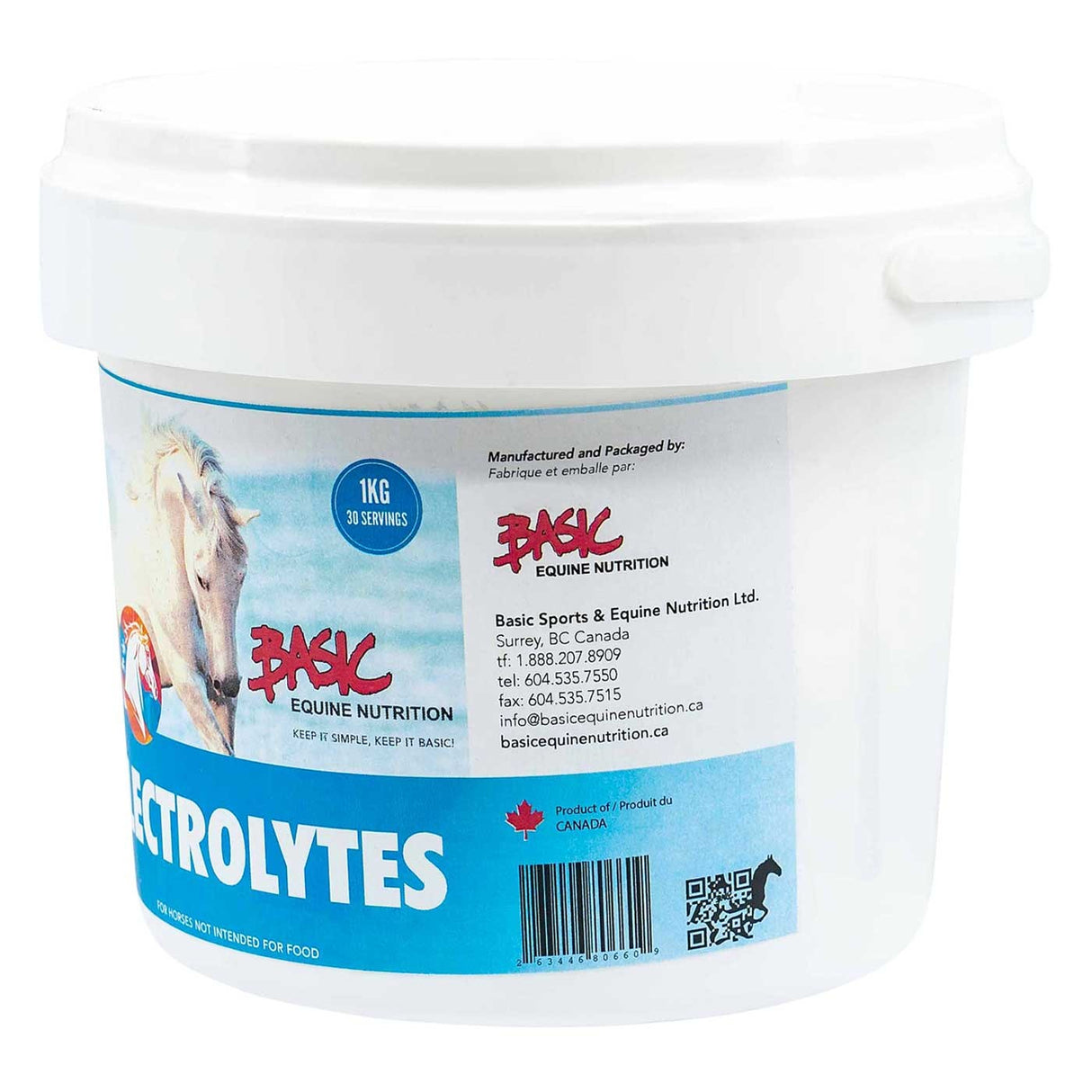 Basic Equine Nutrition Electrolytes 1 kg