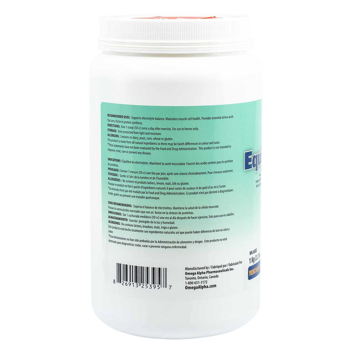 Omega Alpha Equisel-Lyte 1 kg