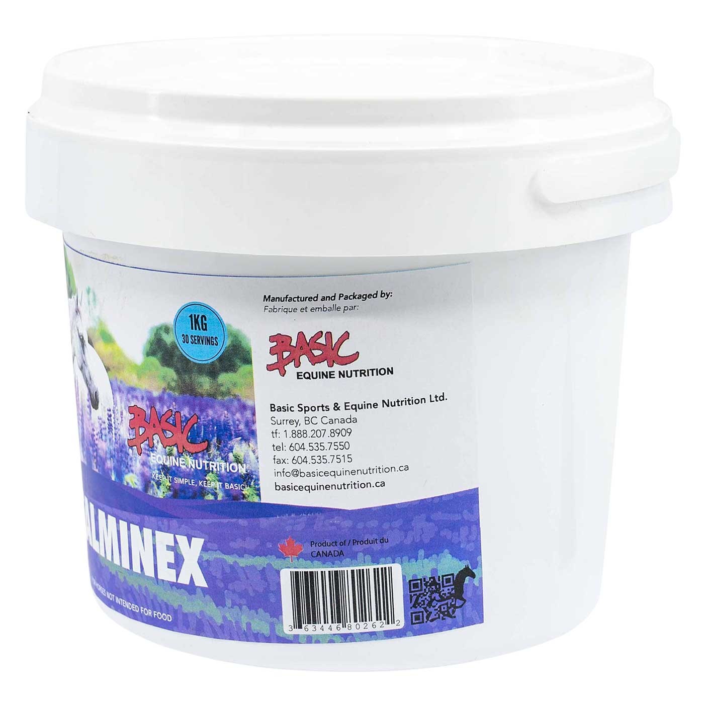 Nutrition équine de base Calminex 1 kg