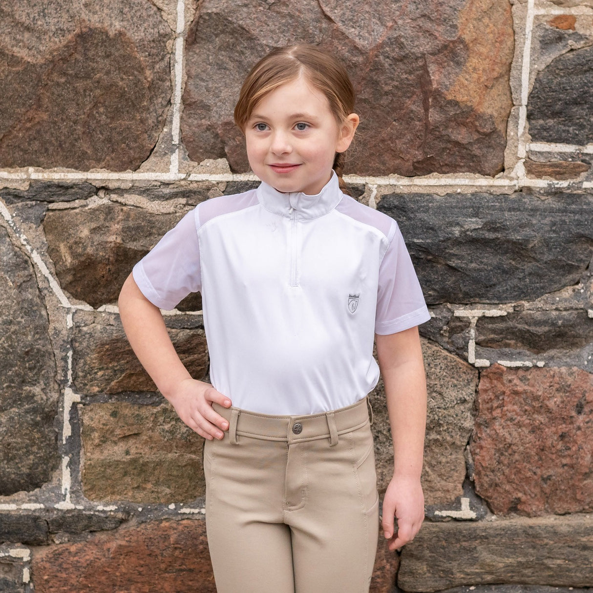 Elation Platinum Amalfi Short Sleeve Show Shirt - Kids'