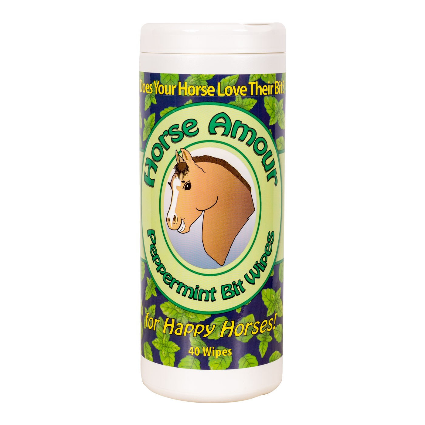 Lingettes Horse Amour à la menthe poivrée