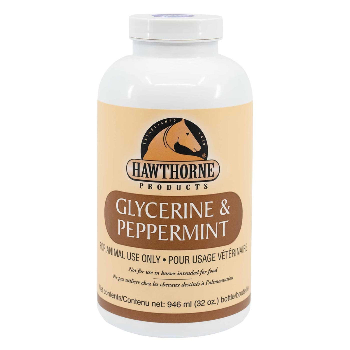Hawthorne Glycerine & Peppermint Blend 32 oz. Greenhawk Equestrian Sport