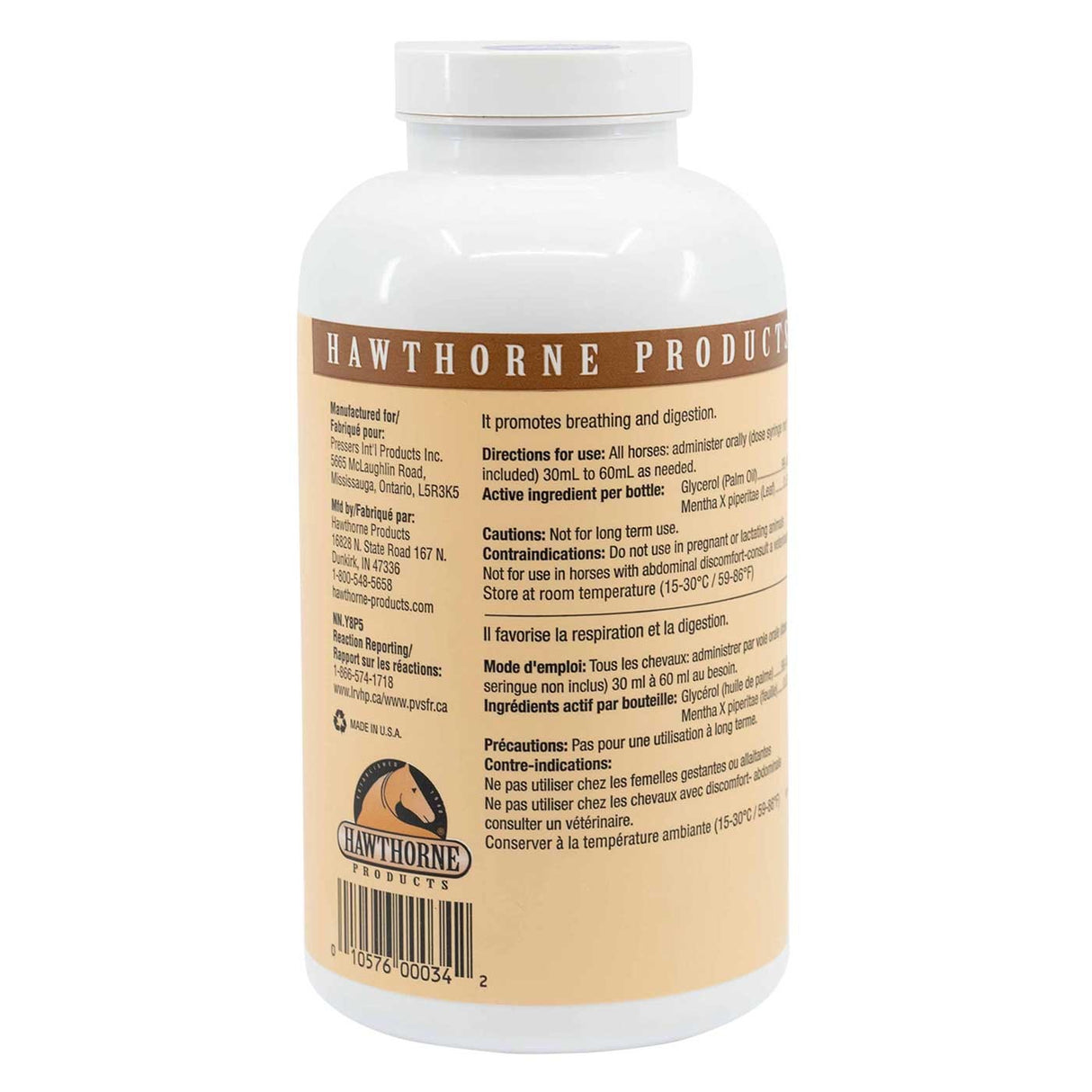 Hawthorne Glycerine & Peppermint Blend 32 oz.