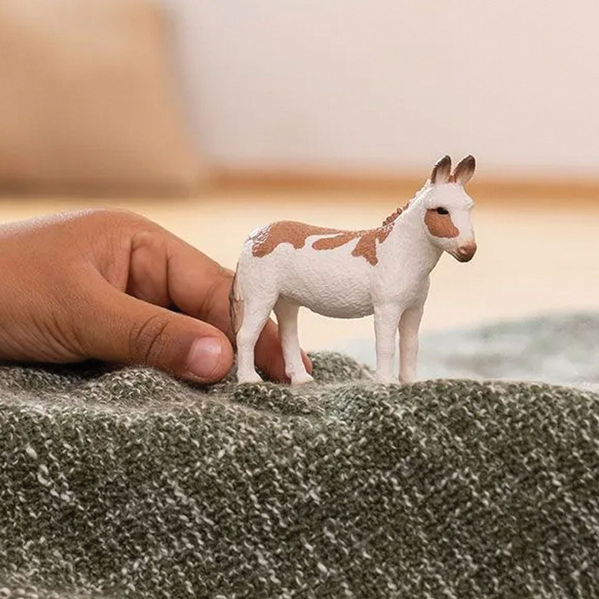 Schleich Farm World Âne tacheté américain