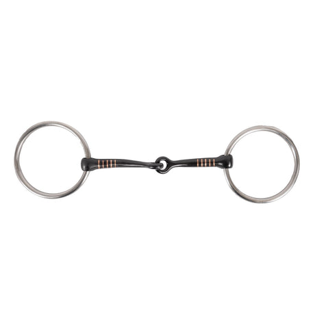 EvoEq Loose Ring Sweet Iron Snaffle Bit W/ Copper Inlay