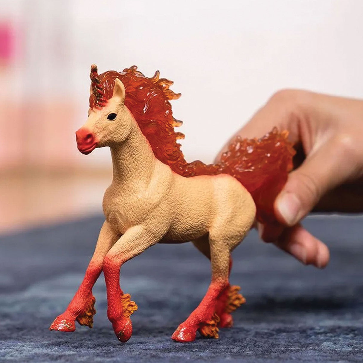 Schleich Bayala Elementa Fire Licorne Étalon