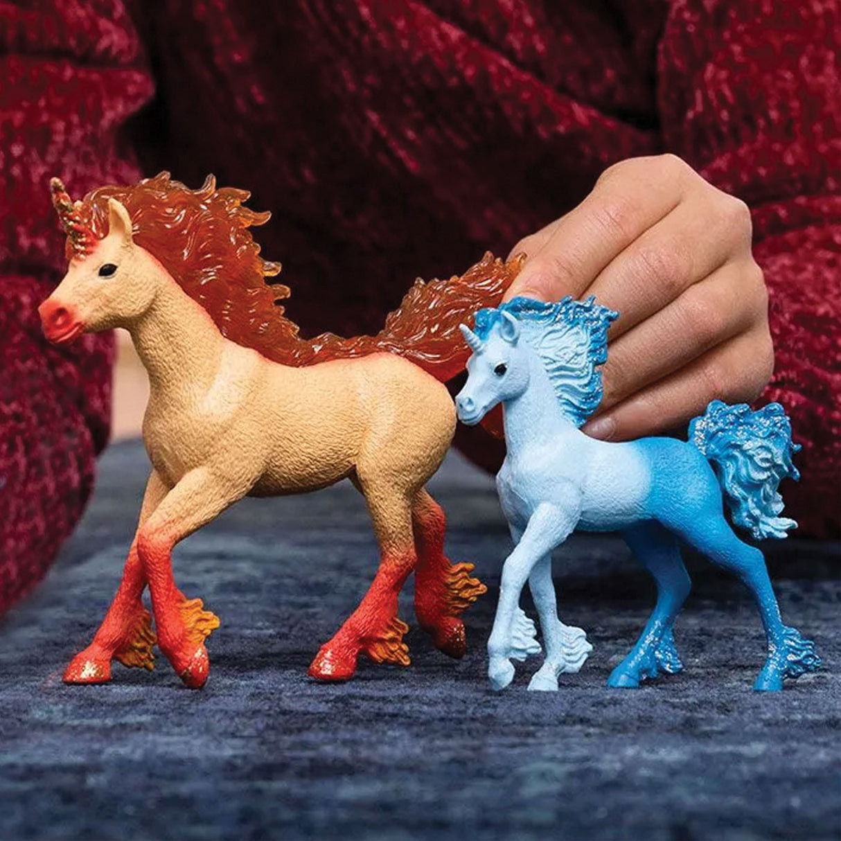 Schleich Bayala Elementa Fire Licorne Étalon
