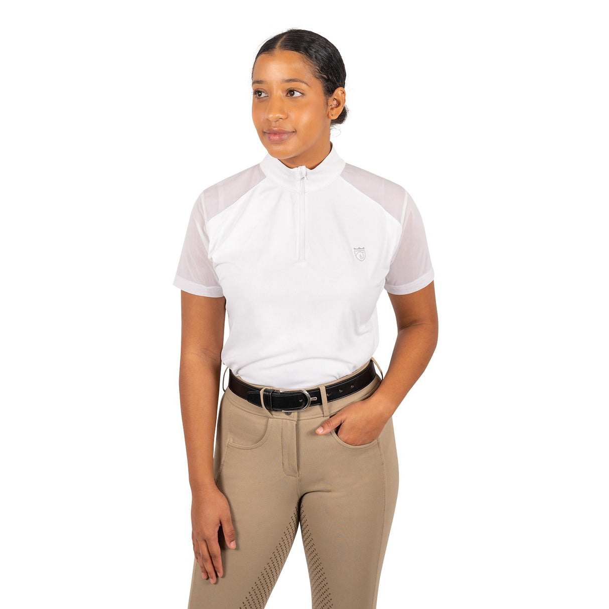 Chemise de concours Elation Platinum Amalfi à manches courtes