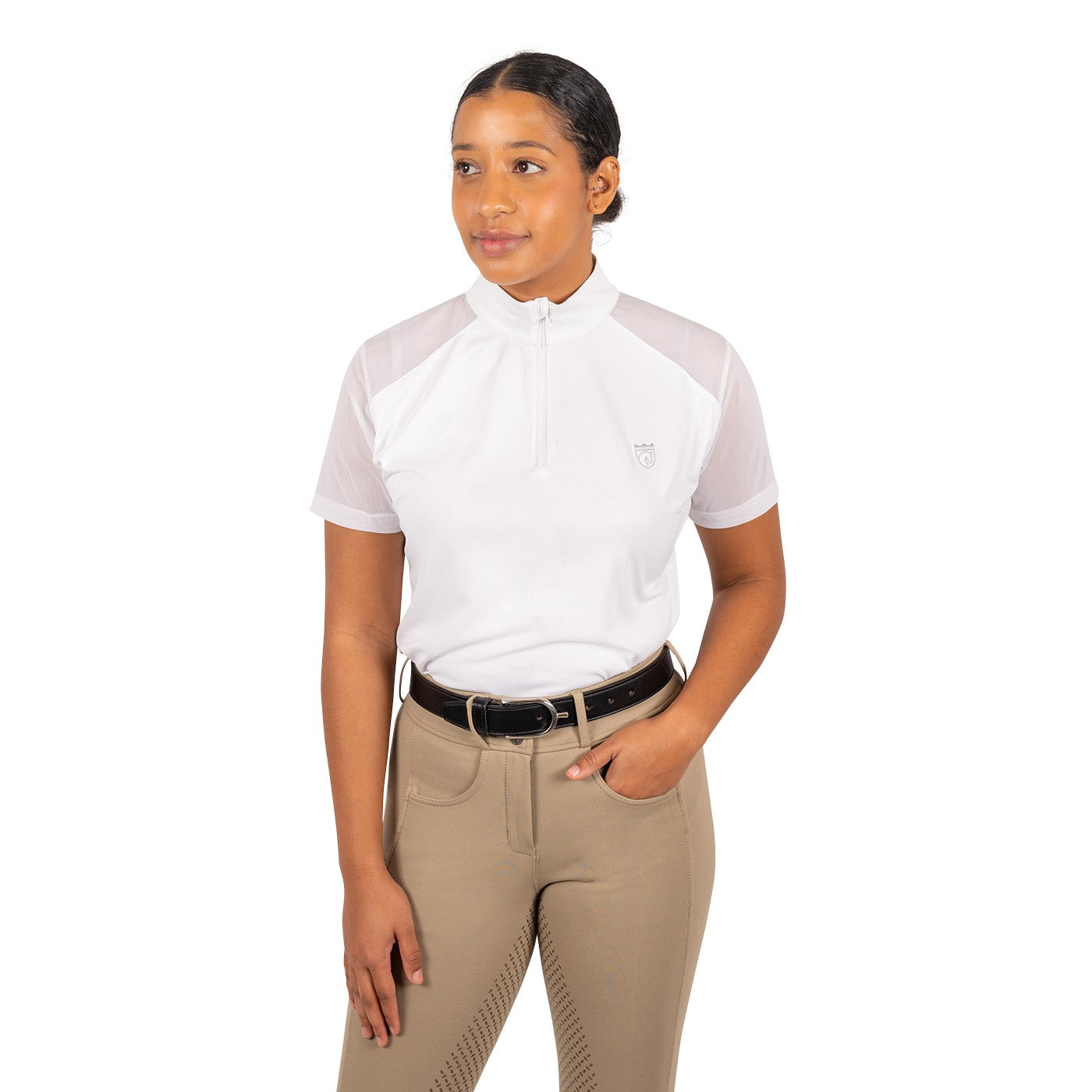 Chemise de concours Elation Platinum Amalfi à manches courtes
