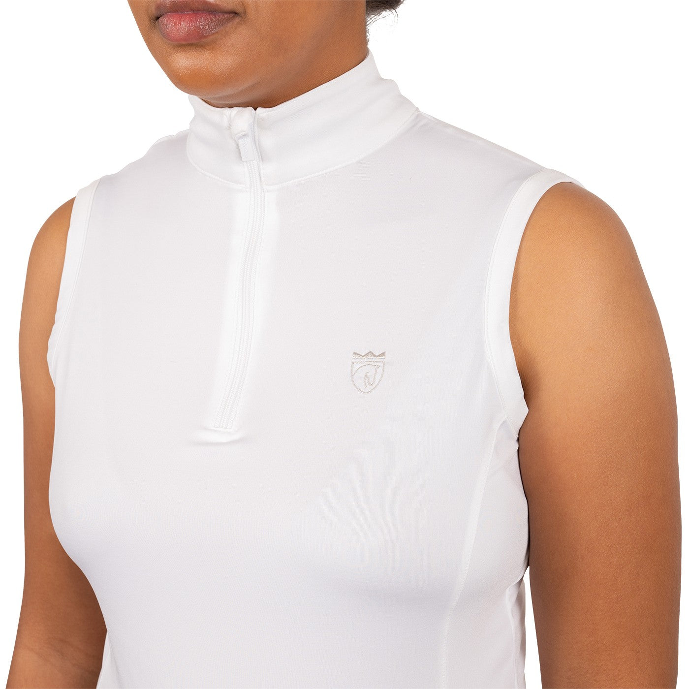 Chemise de concours sans manches Elation Platinum Portia