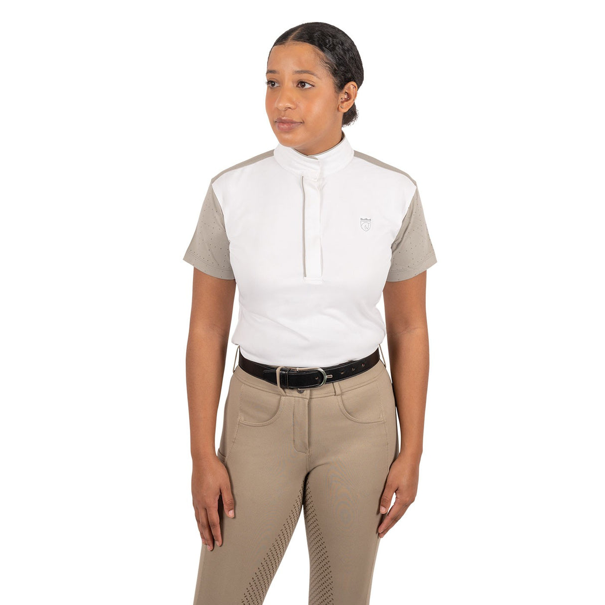 Chemise de concours à manches courtes Elation Platinum Alessandia
