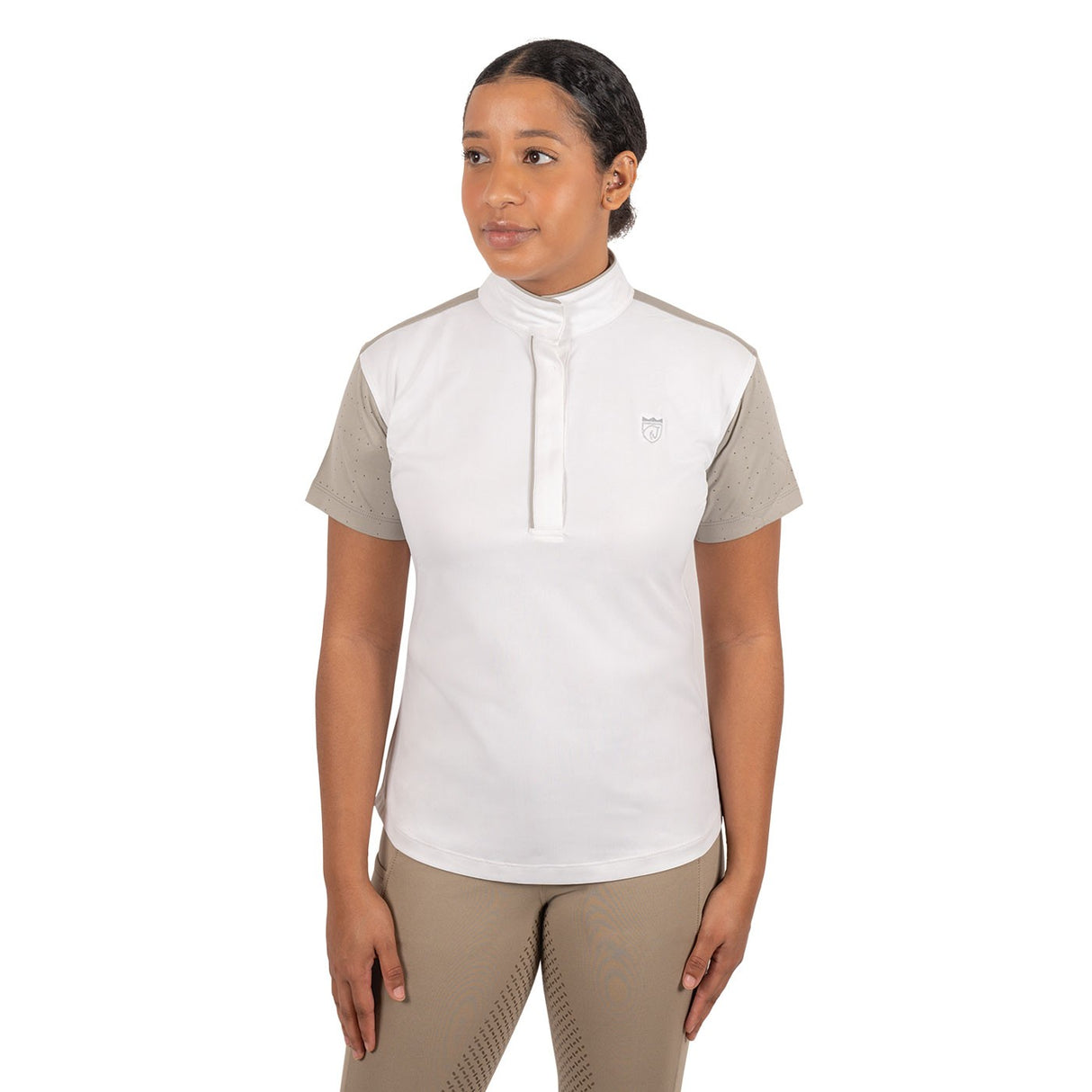 Chemise de concours à manches courtes Elation Platinum Alessandia