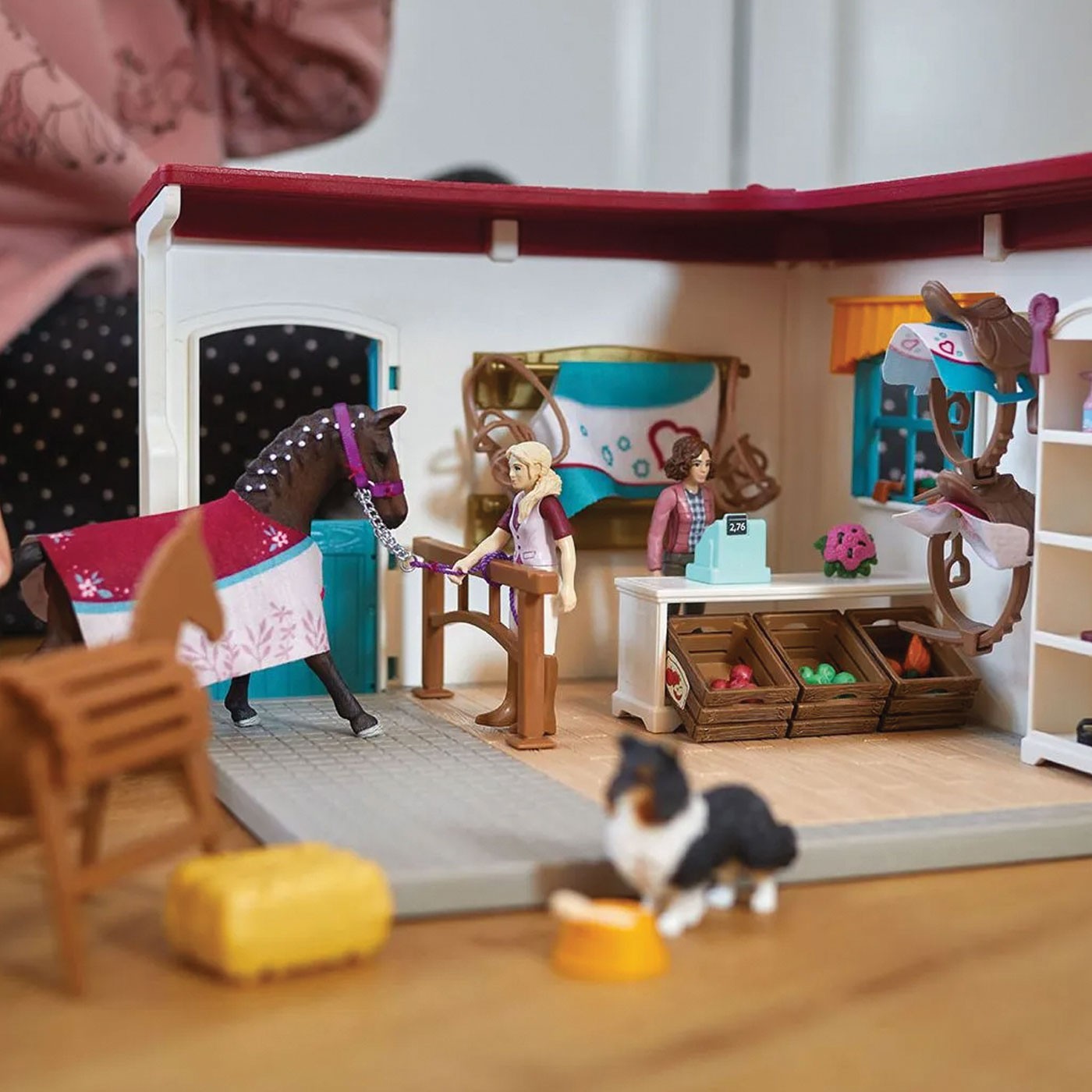 Boutique d'équipement du club équestre Schleich