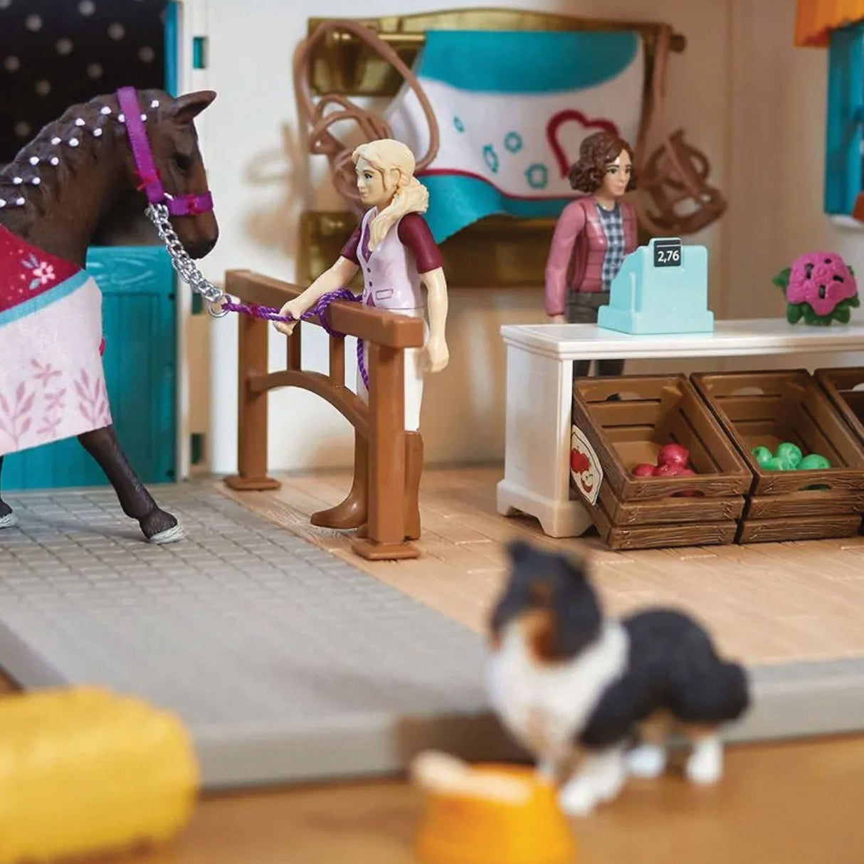 Boutique d'équipement du club équestre Schleich