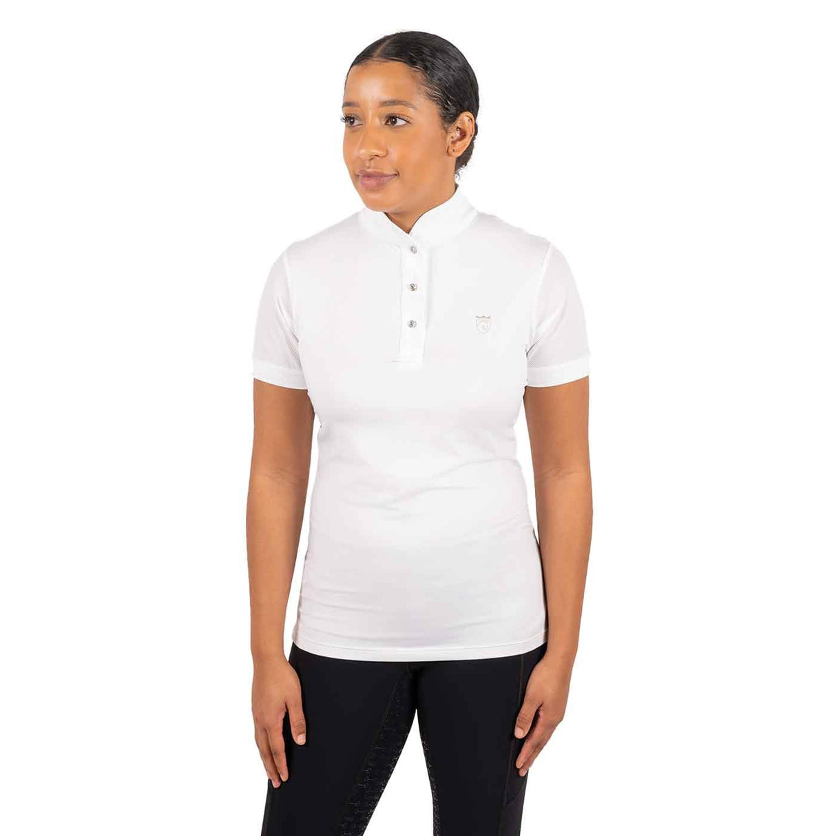 Chemise de concours Elation Platinum Helena à manches courtes