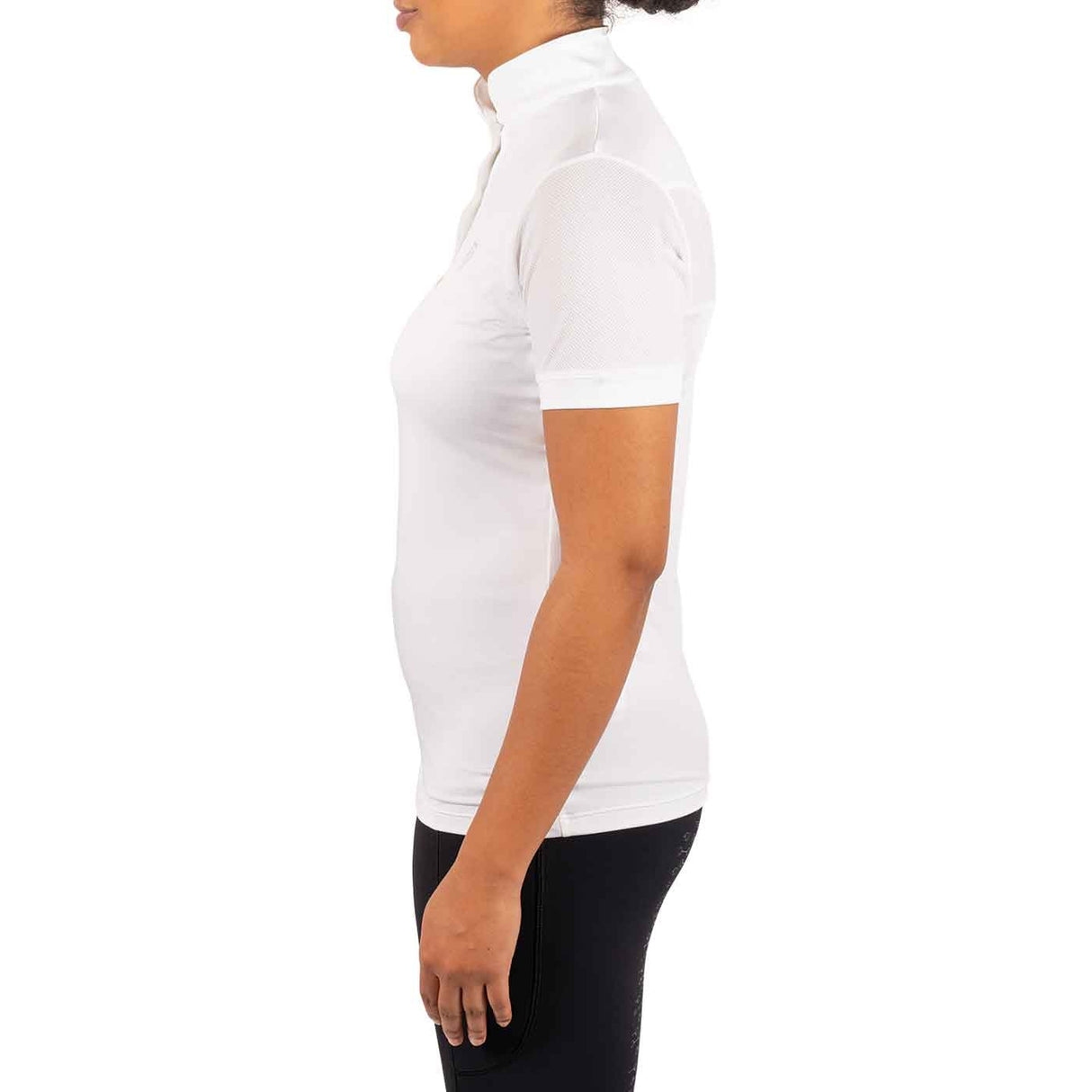 Chemise de concours Elation Platinum Helena à manches courtes
