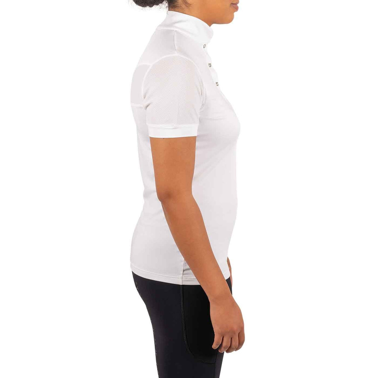Chemise de concours Elation Platinum Helena à manches courtes