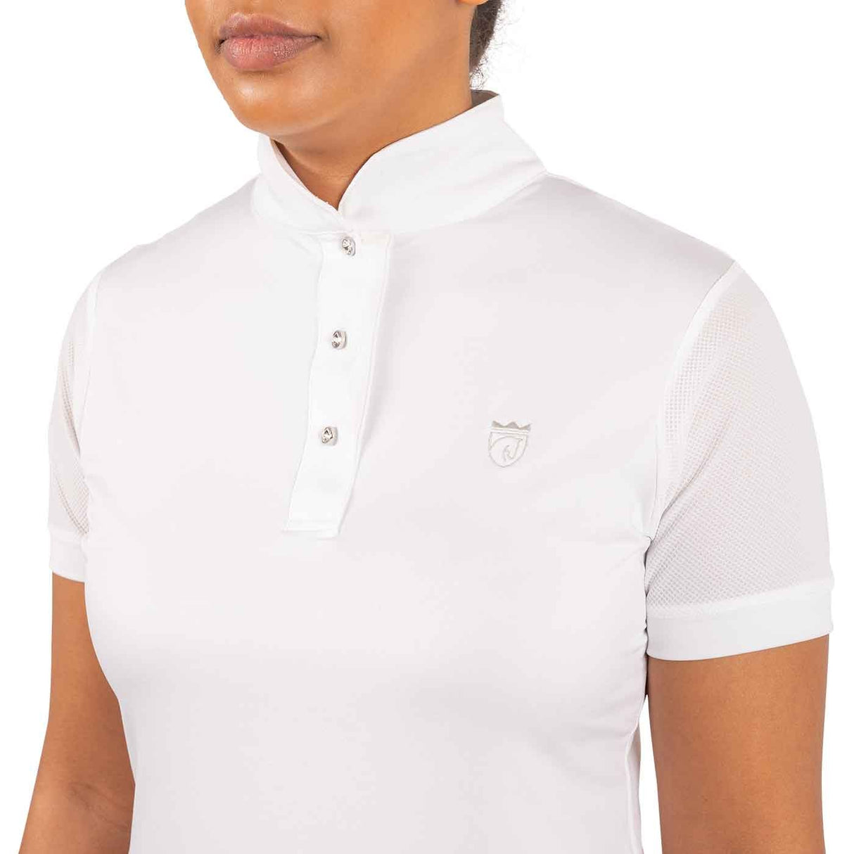 Chemise de concours Elation Platinum Helena à manches courtes