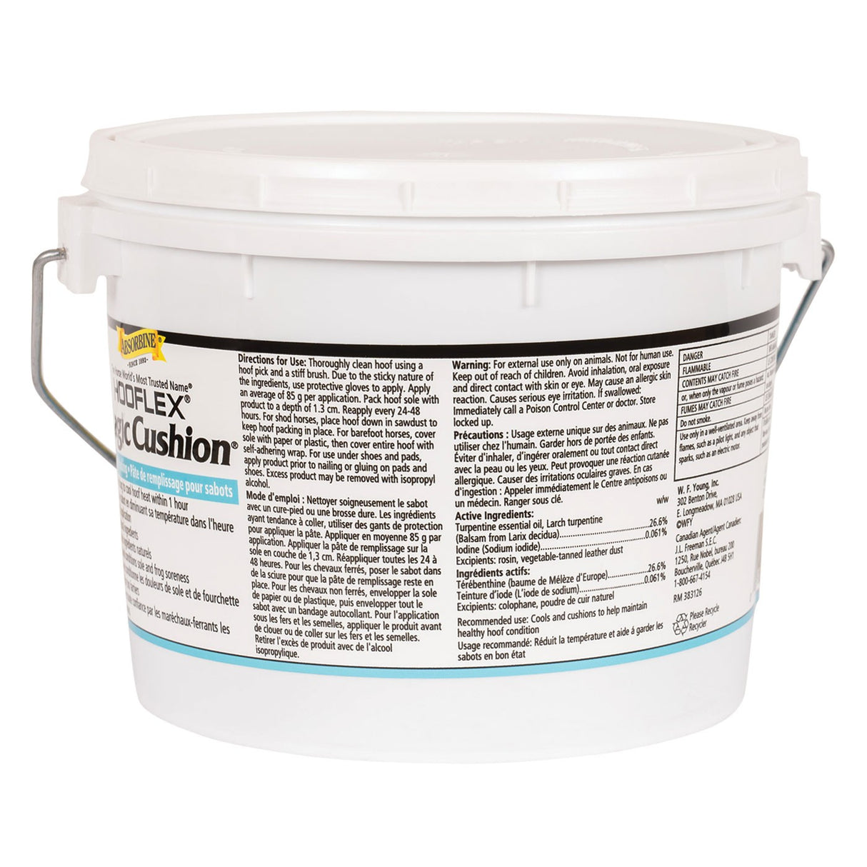 Absorbine Magic Cushion Sabot Emballage 1,8 kg