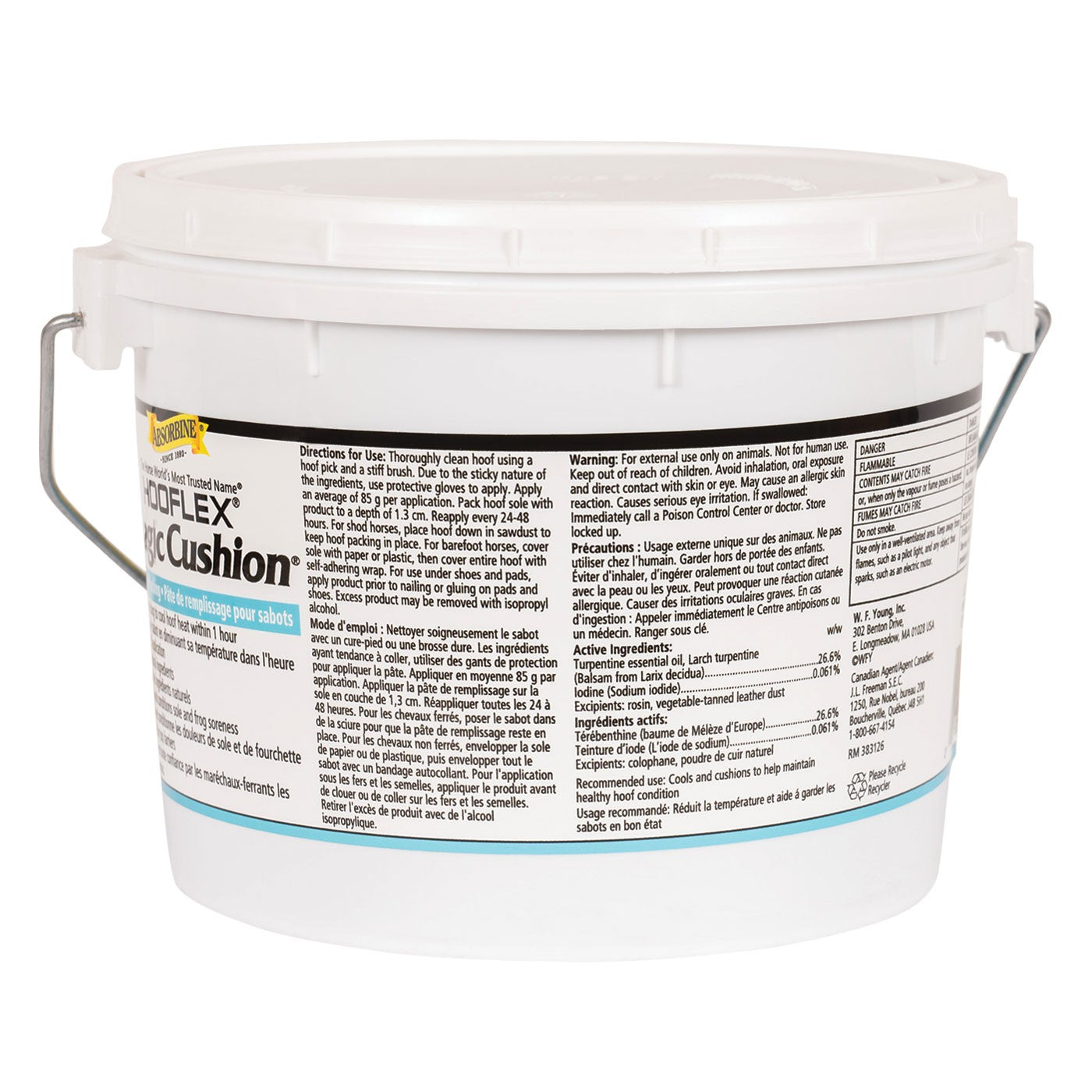 Absorbine Magic Cushion Sabot Emballage 1,8 kg