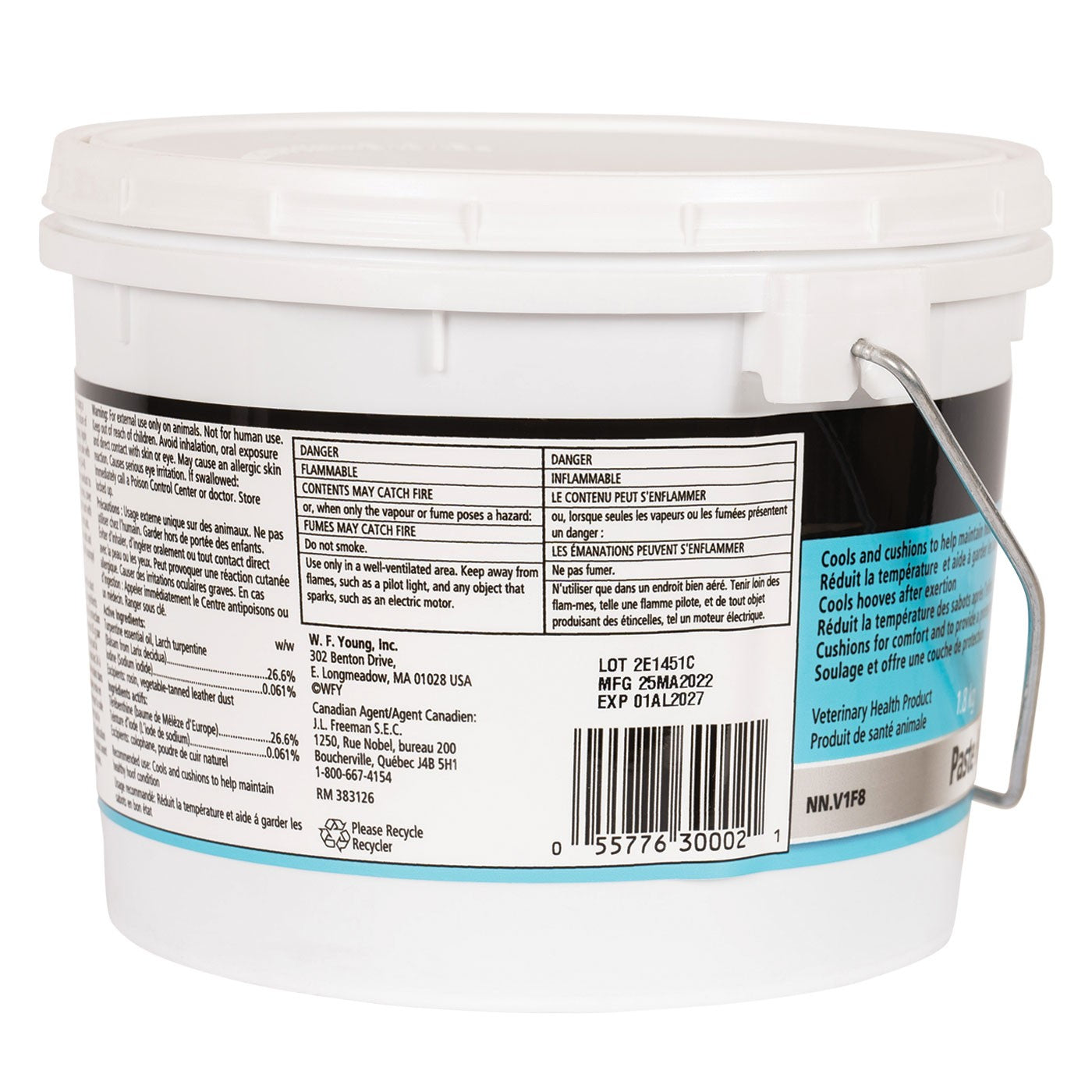 Absorbine Magic Cushion Sabot Emballage 1,8 kg