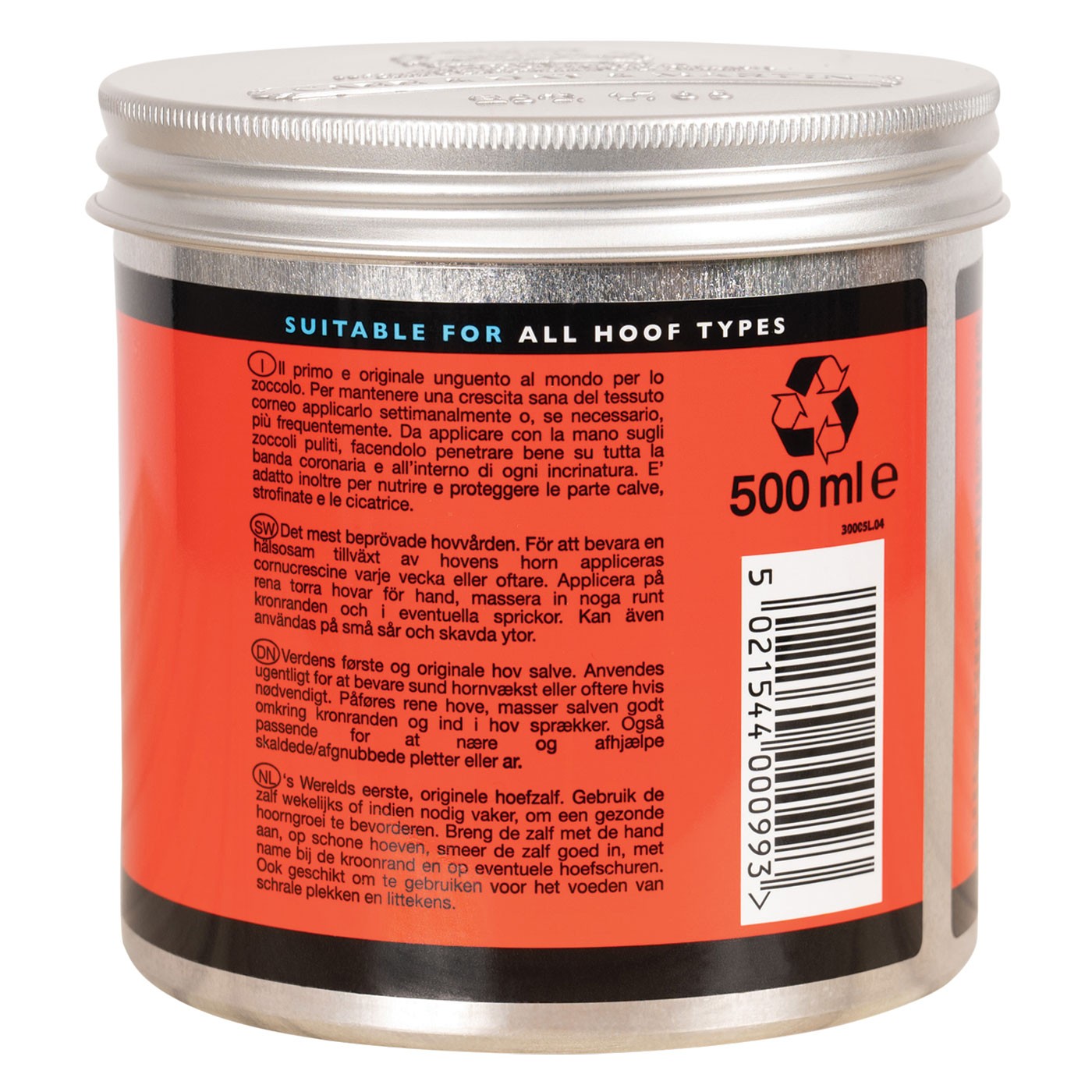 Carr & Day & Martin Cornucrescine Original Hoof Ointment 500 mL