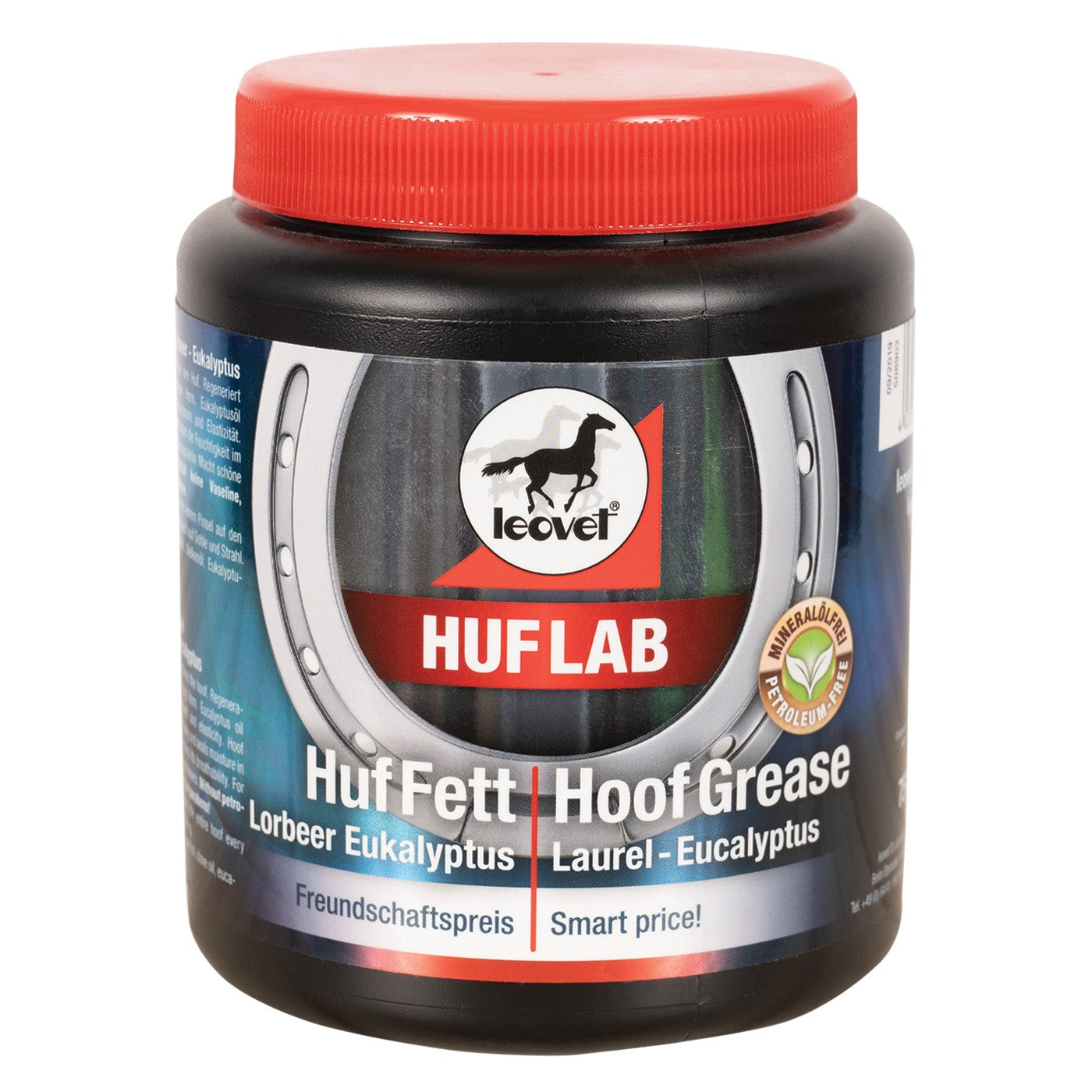Leovet Hoof Lab Hoof Grease Laurel Eucalyptus 750 mL