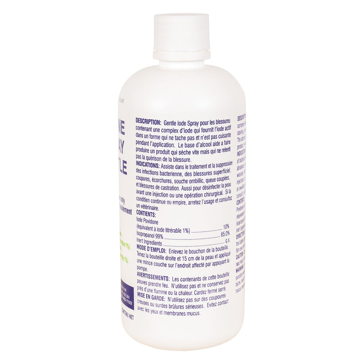 Spray Doux Iode 1% 500 mL