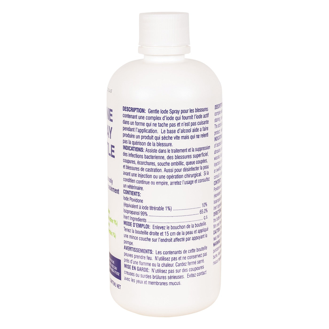 Spray Doux Iode 1% 500 mL