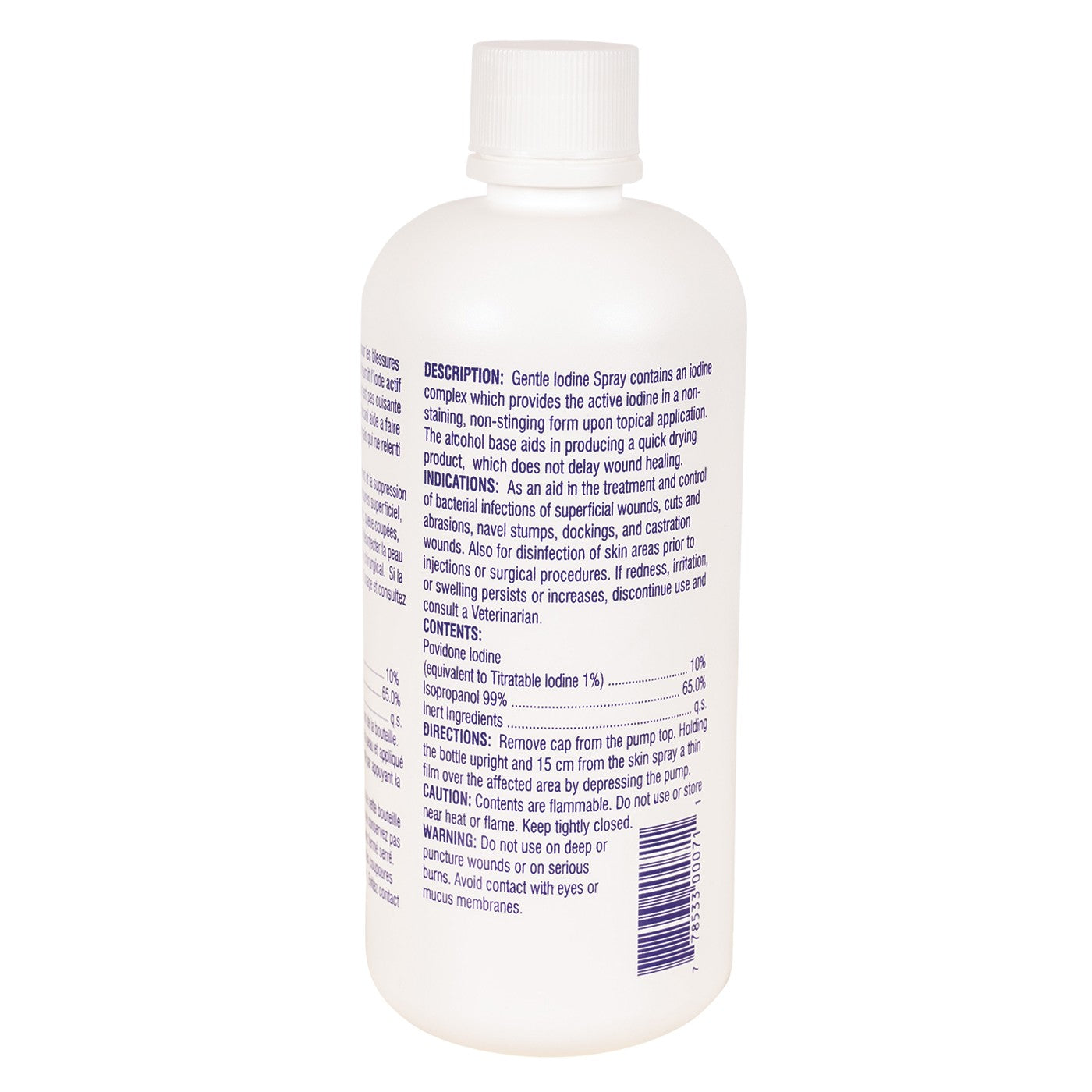 Spray Doux Iode 1% 500 mL