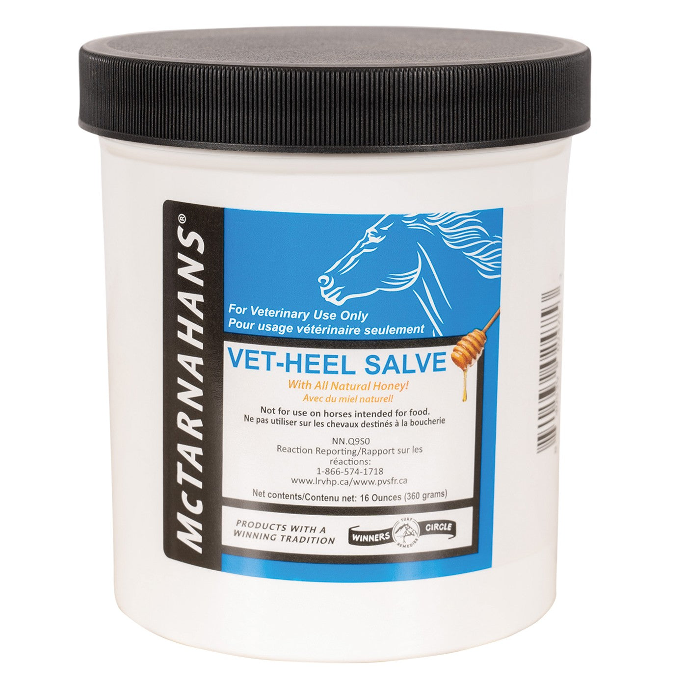 Pommade pour talons McTarnahans Vet-Heel, 473 ml