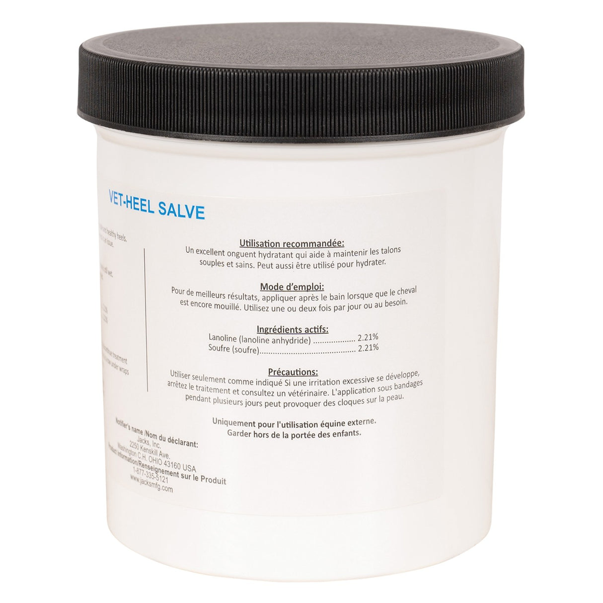 Pommade pour talons McTarnahans Vet-Heel, 473 ml