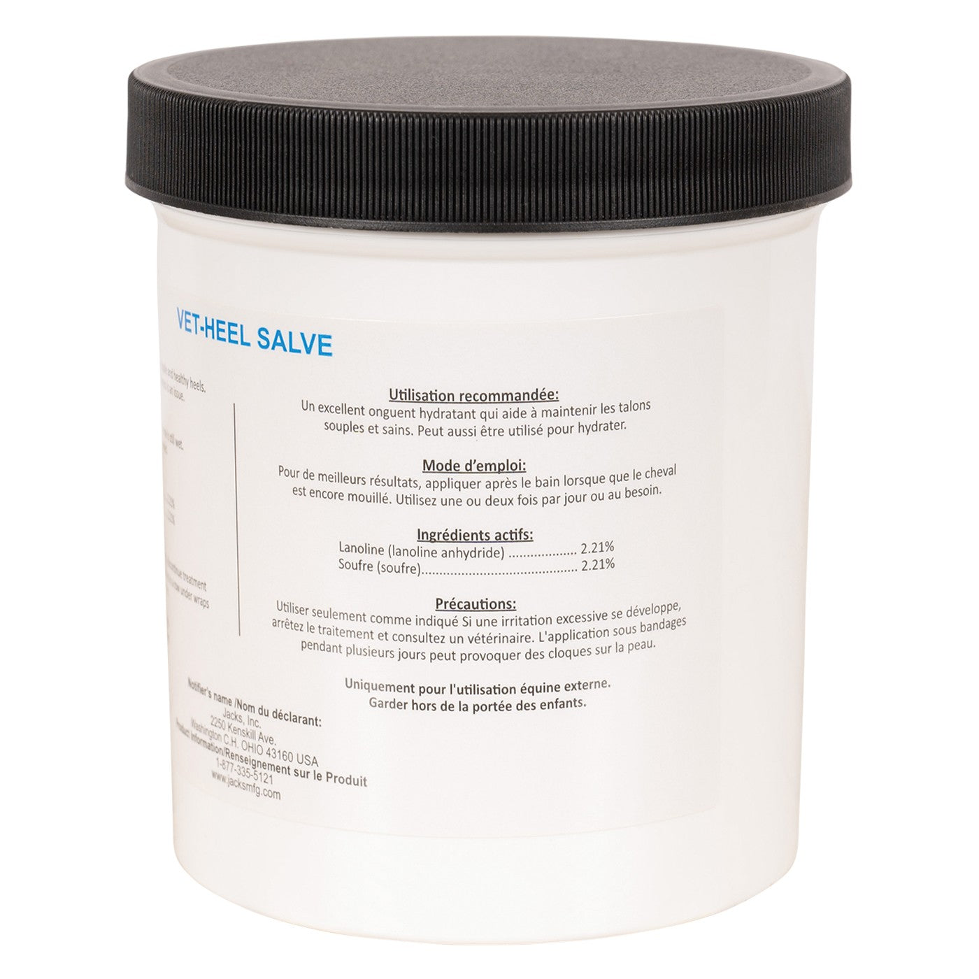 Pommade pour talons McTarnahans Vet-Heel, 473 ml