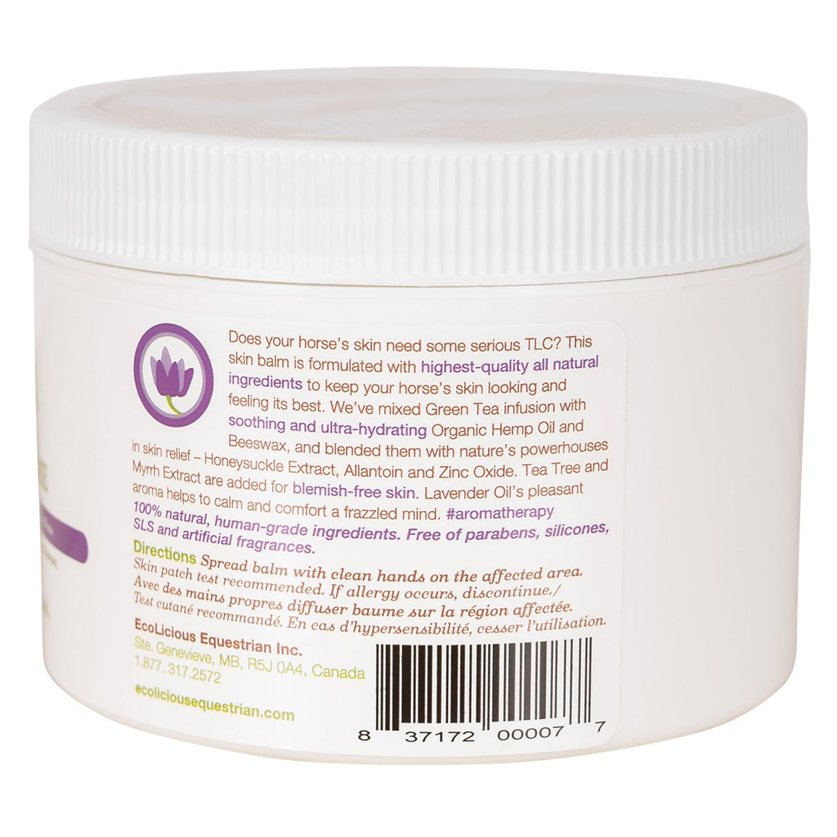 Baume pour la peau EcoLicious Comfort Me 236 mL