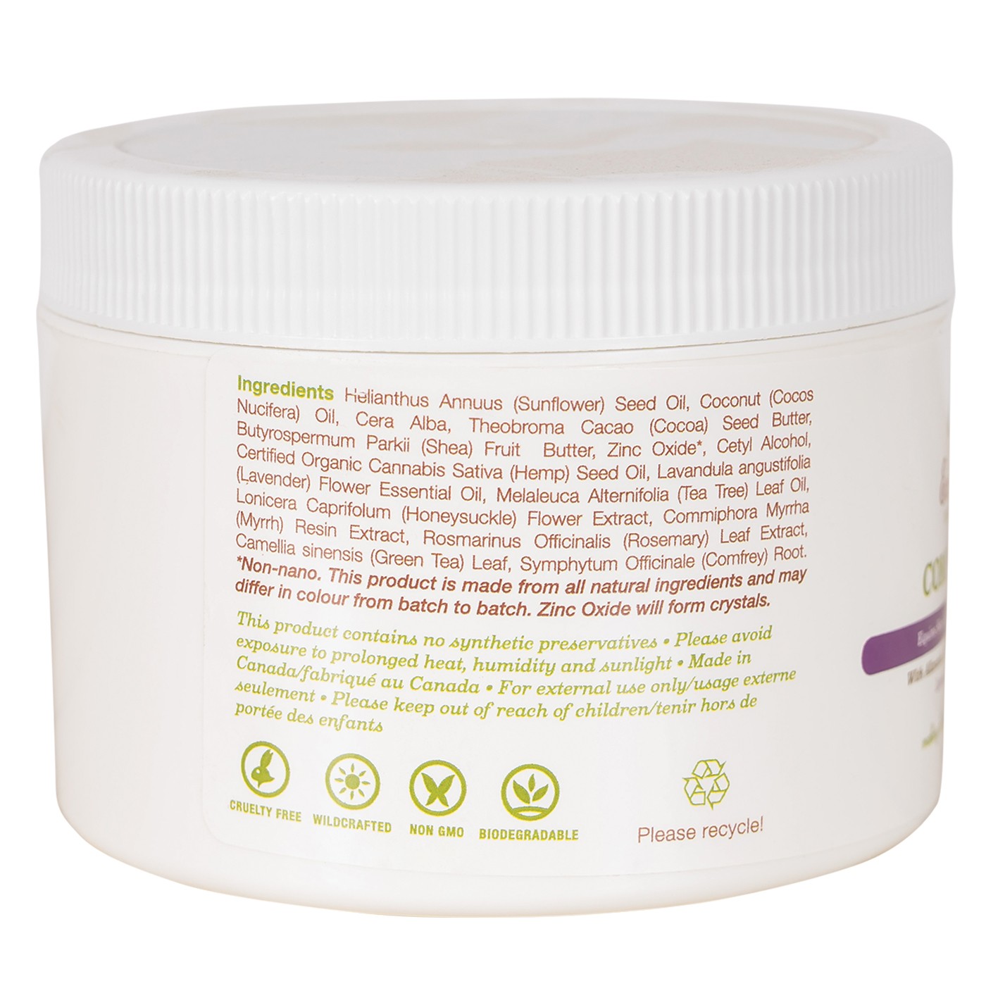 Baume pour la peau EcoLicious Comfort Me 236 mL